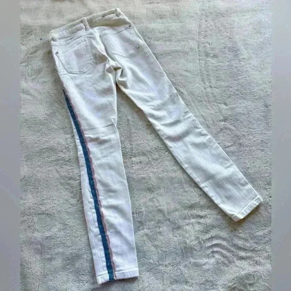 NWOT Anthropologie Pilcro Crochet High Rise Pants size 25 - Picture 2 of 5